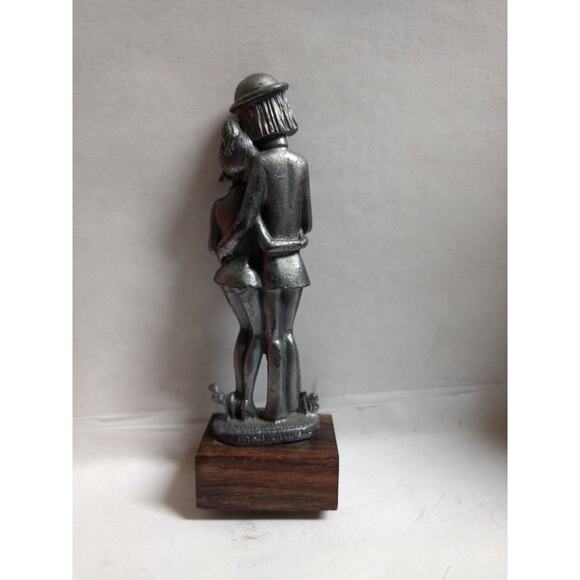 Mother and Daugther - Pewter Figure - 4.5" x 1.5" Made in Italy - Picture 2 of 3